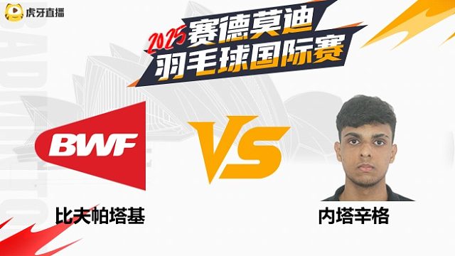 【回放】男单	比夫帕塔基		VS		内塔辛格 2025年赛德莫迪羽毛球国际赛 清流