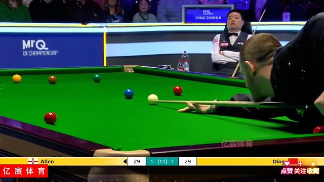 丁俊晖再次大战英锦赛，准度太离谱了