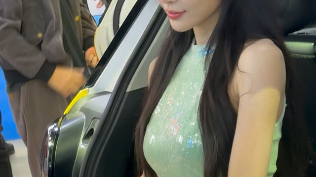 广州车展，这个好多人拍