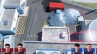 外場的神twistzz，總監(jiān)單人3殺破點幫助faze拿下一分