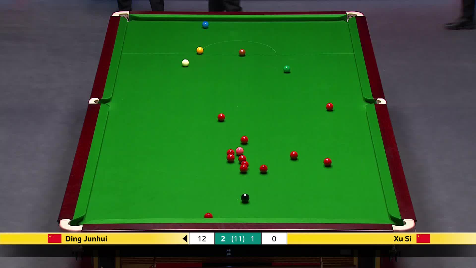 丁俊晖VS徐思 2025斯诺克英国锦标赛正赛 第四局