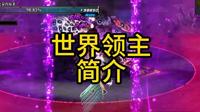 世界领主简介！