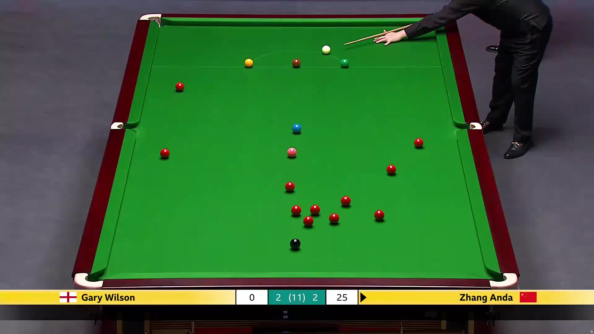 【回放】加里·威尔逊VS张安达 斯诺克英国锦标赛正赛 清流