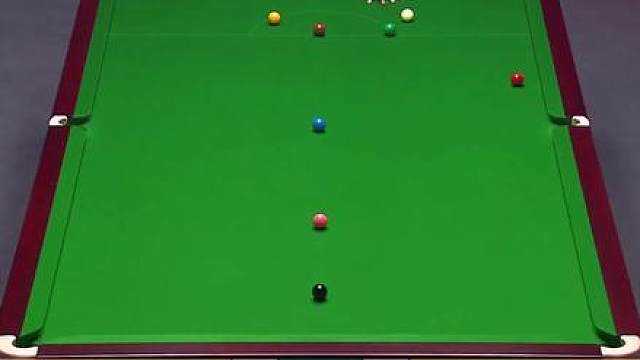 2025英锦赛：五颗红球半贴库，丁俊晖顶级清台轰破百拿下开门红