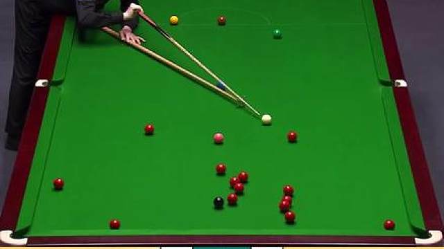 2025英锦赛：黑球被锁死，丁俊晖抽丝剥茧上演顶级围球