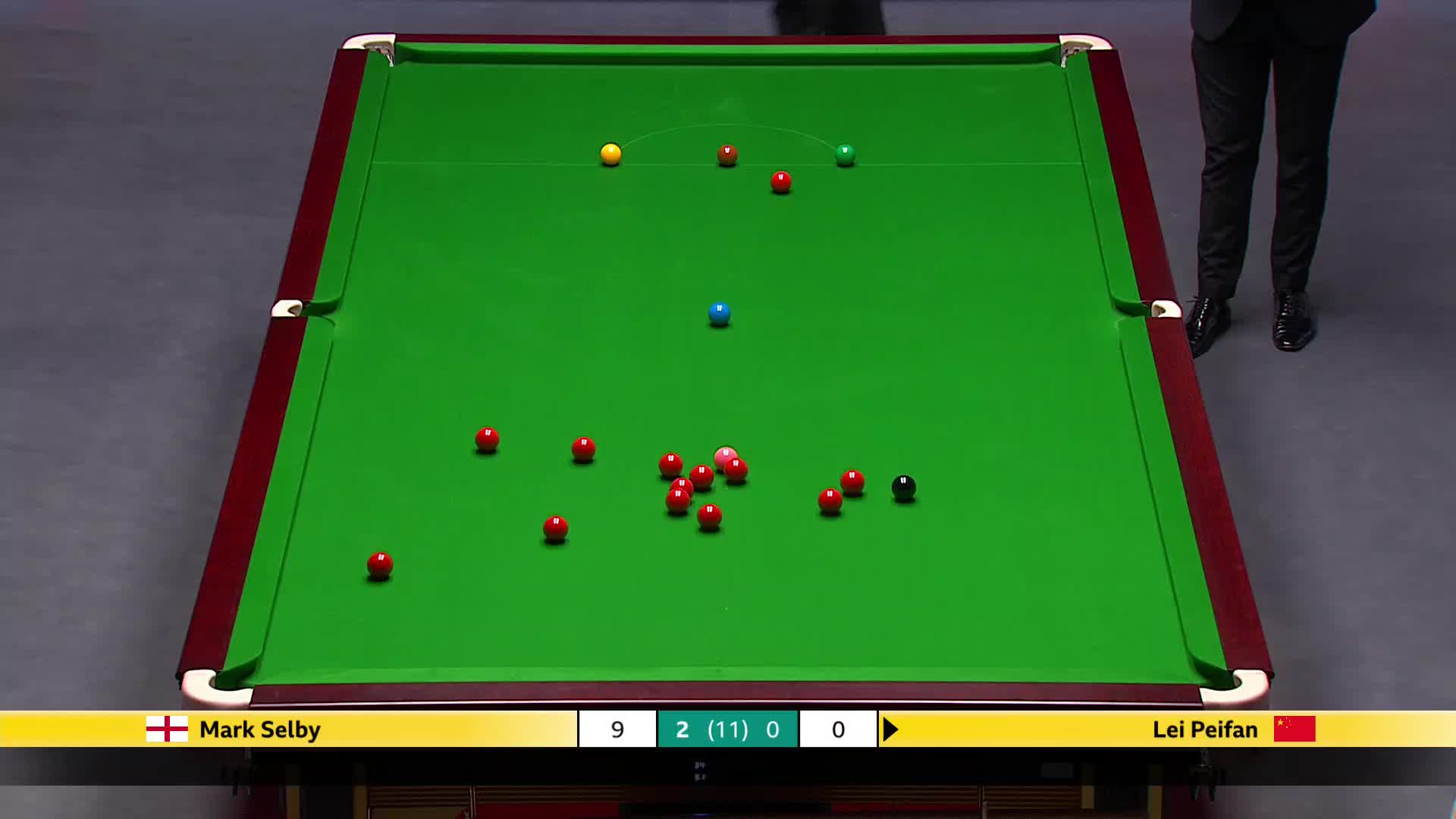 马克·塞尔比VS雷佩凡 2025斯诺克英国锦标赛正赛 第三局