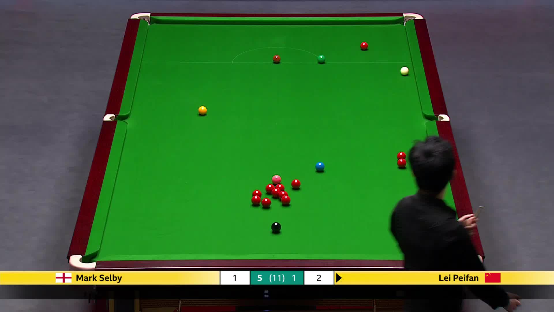 马克·塞尔比VS雷佩凡 2025斯诺克英国锦标赛正赛 第七局