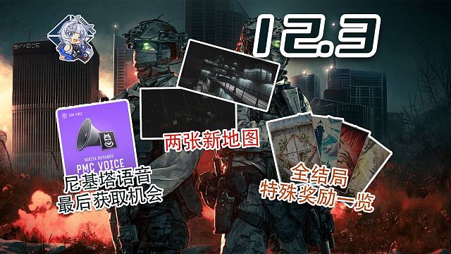 全结局特殊奖励一览！Boss刷率！两张未上线新图！【塔科夫速递】