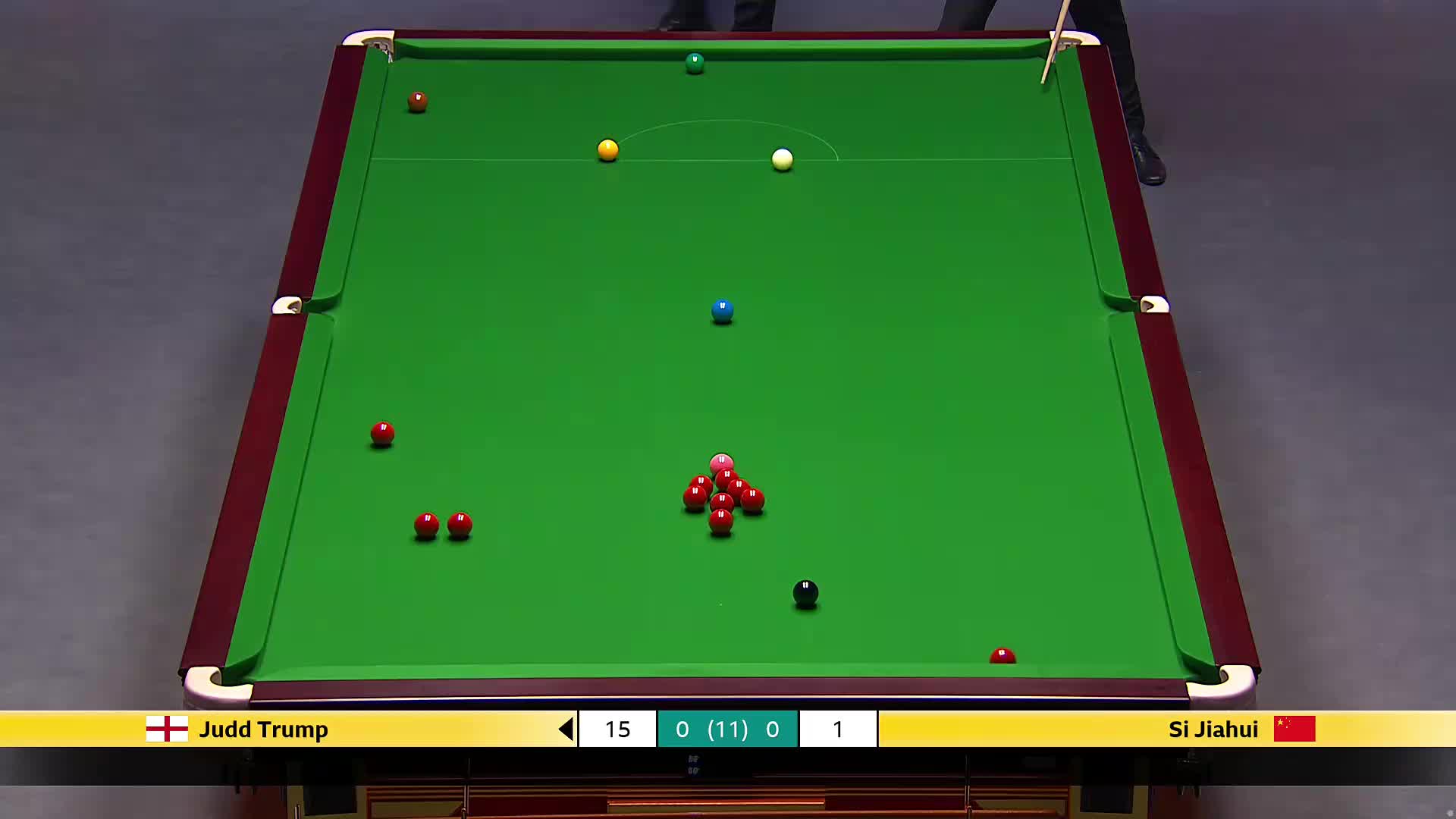 贾德·特鲁姆普VS斯佳辉 2025斯诺克英国锦标赛正赛 第一局