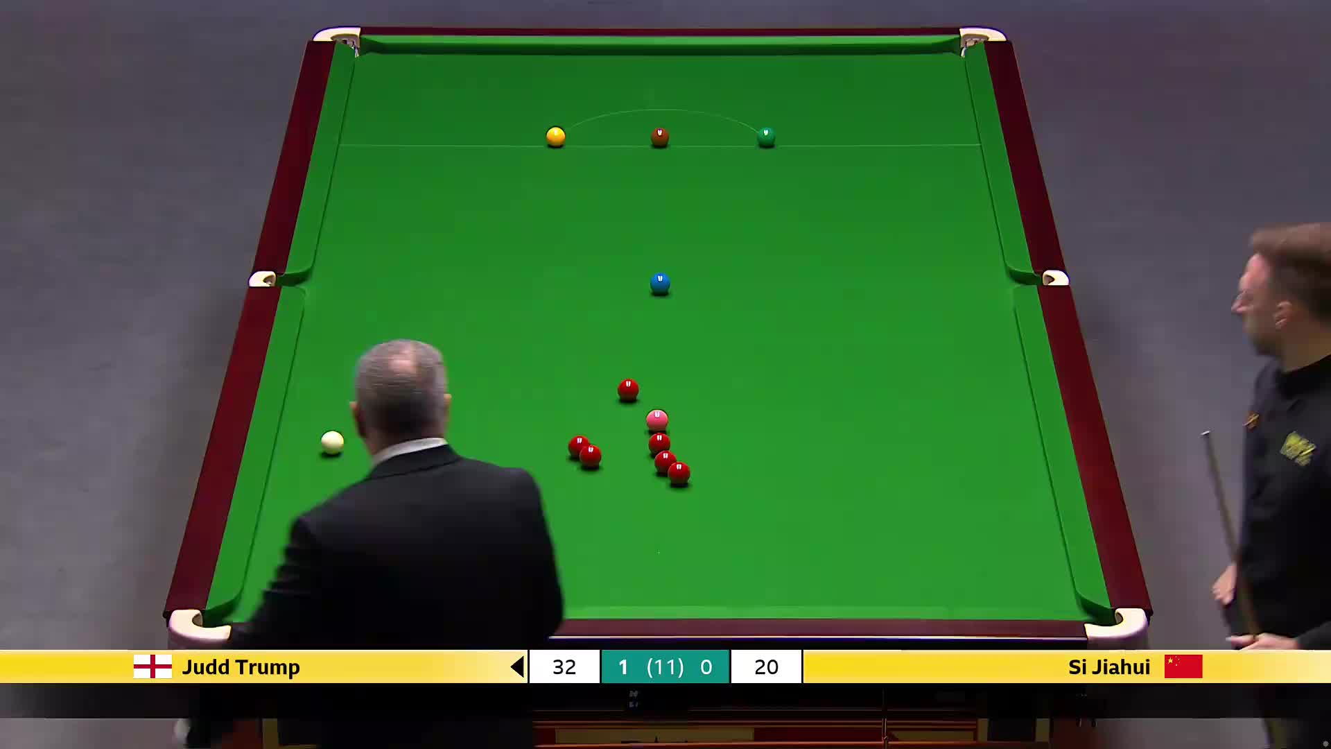 贾德·特鲁姆普VS斯佳辉 2025斯诺克英国锦标赛正赛 第二局