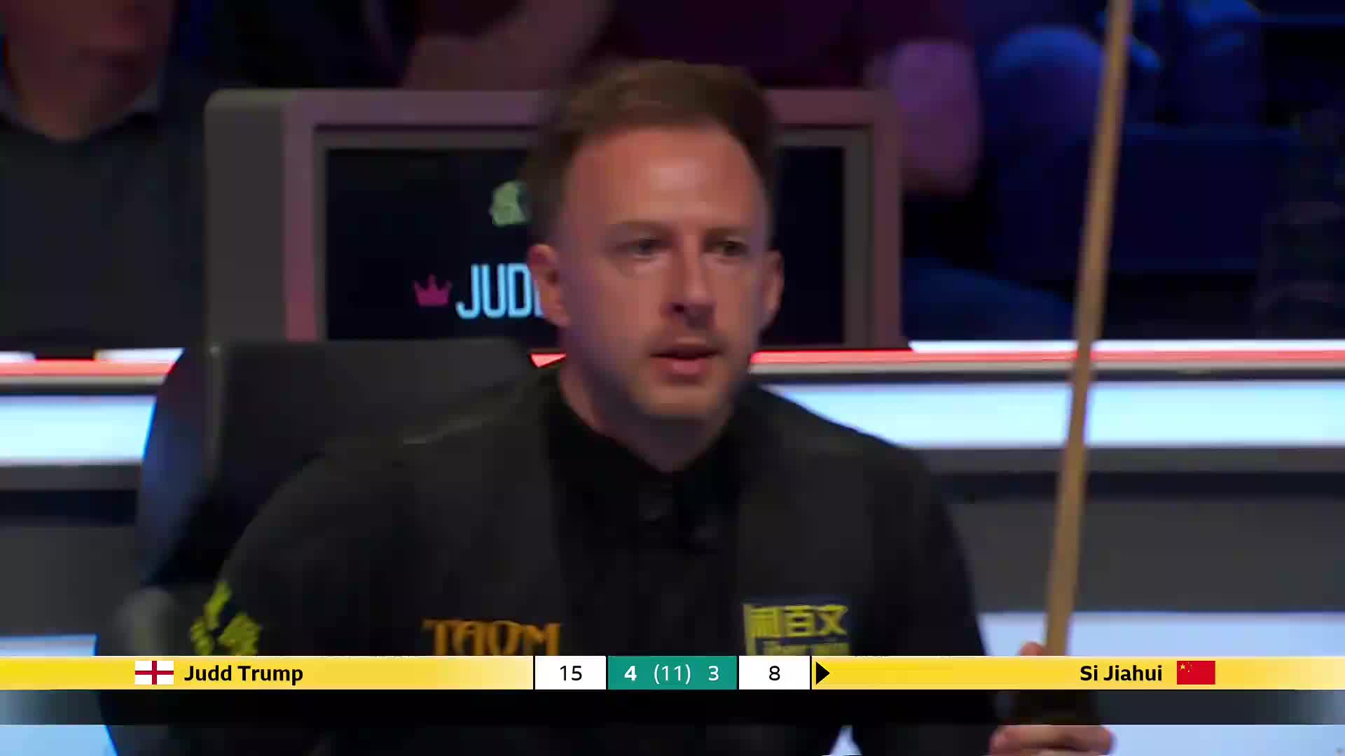贾德·特鲁姆普VS斯佳辉 2025斯诺克英国锦标赛正赛 第八局