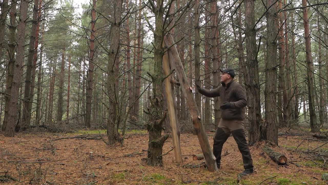第1集：睡前适合刷上一集解压助眠的荒野建造