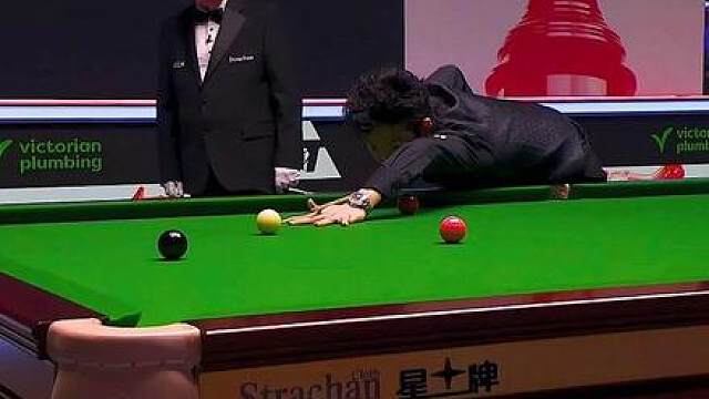 斯诺克最新的比赛！吴宜泽硬钢澳洲火炮罗伯逊，剧情紧张又刺激！