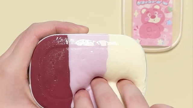 草莓熊熊三色杯