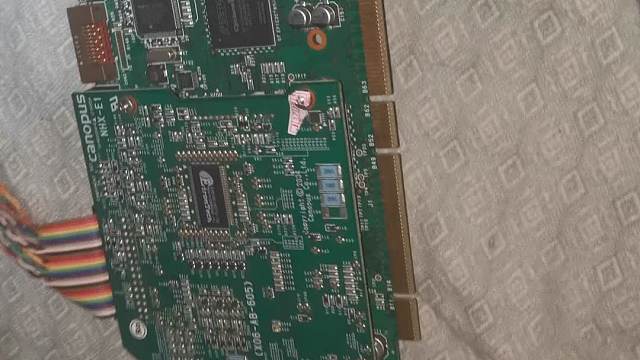 NHX-E1 HX-E1(X05-PC-409)PCIX45B康能普视数据视频采集卡拆机