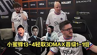 一掃頹勢！各主播看Vitality 13-4 3DMAX晉級1-1組！法國俱樂部內戰(zhàn)小蜜蜂勝出！