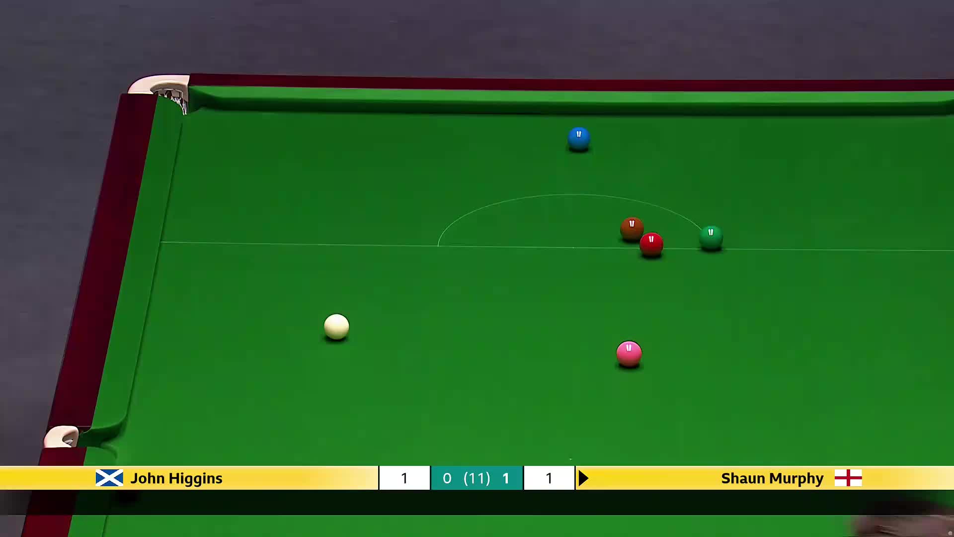 约翰·希金斯 vs 肖恩·墨菲 2025斯诺克英国锦标赛正赛 第二局