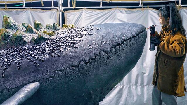 耗时36天，跨时空和DNF玩家打造出5米的天帷巨兽！