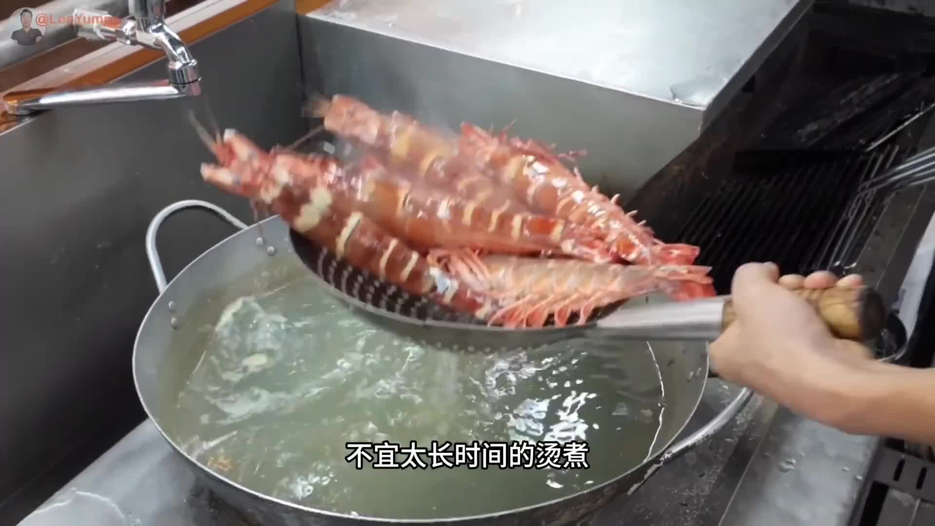 我从来没吃过如此鲜美的海虾