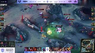 KeSPA杯C9和越南分別拿下GEN，GEN先輸C9再輸越南，Chovy和Ruler不在 上中野輔都不會(huì)玩了 ???