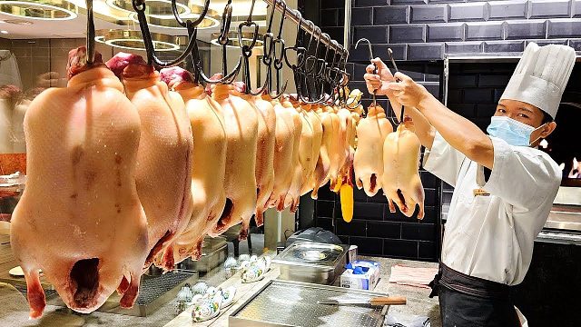 【4K60帧】美食探店烧烤Top3：北京烤鸭，德州烤肉，韩国烤鸡 | 作者：Tasty Travel