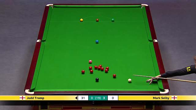 贾德·特鲁姆普VS马克·塞尔比  2025斯诺克英锦赛正赛  第一阶段 第四局