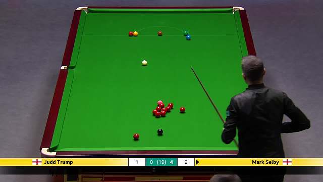贾德·特鲁姆普VS马克·塞尔比  2025斯诺克英锦赛正赛  第一阶段 第五局