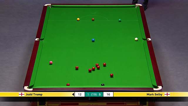 贾德·特鲁姆普VS马克·塞尔比  2025斯诺克英锦赛正赛  第一阶段 第七局