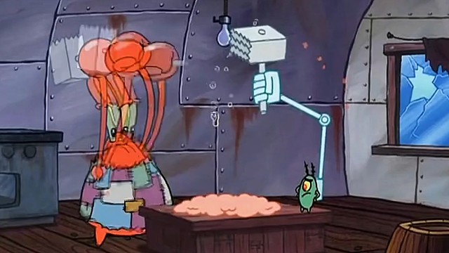 海绵宝宝：原来这就是蟹黄堡的诞生