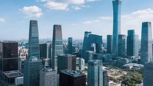 高空视角看北京，你爱了吗？#航拍 #大成航空 #无人机航拍