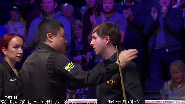 斯诺克英锦赛丁俊晖决胜局清台逆转获胜