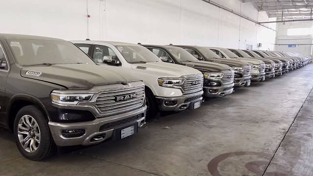 道奇公羊皮卡港口库存年终清仓秒杀