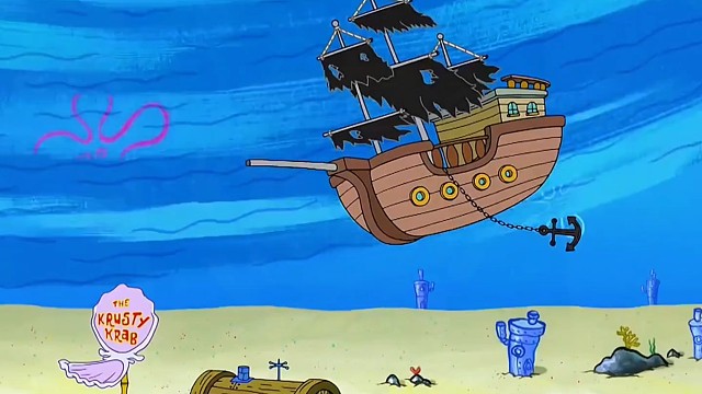 海绵宝宝：洋流袭击了蟹堡王