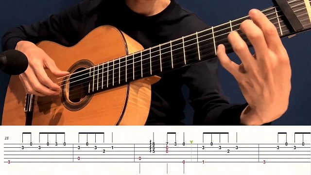 【有谱】简单版《Merry Christmas Mr. Lawrence》~古典吉他