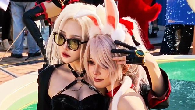 走路摇给帆仔整害羞了