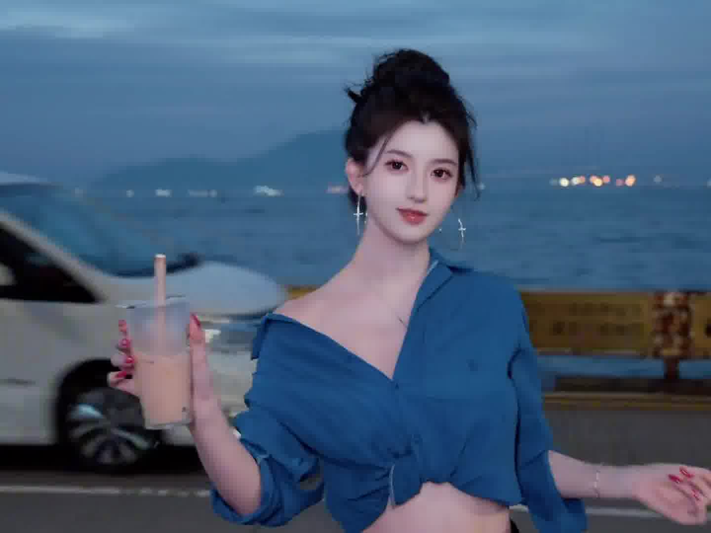 可唔可以同我一齊係堅尼地城散步