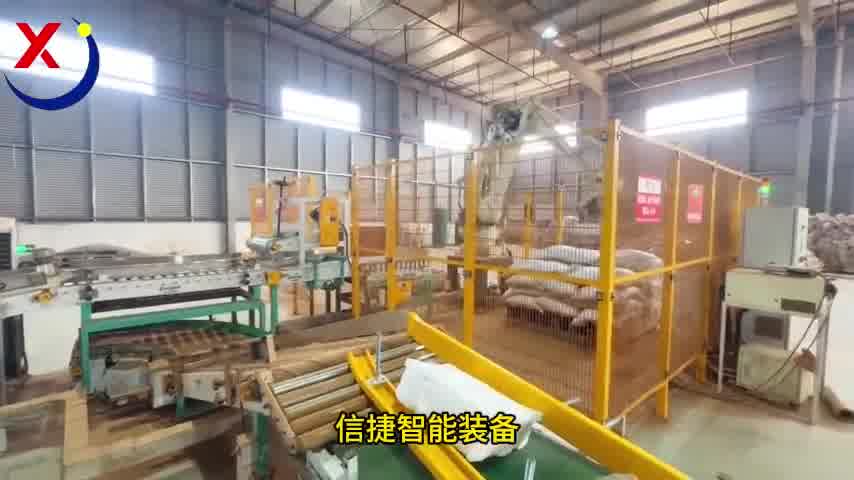 这活给多少钱年轻人都不会干，全自动装车码垛机器人