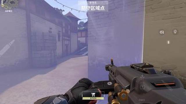 无畏契约手游隐世修所，防守方超阴间的穿墙点位