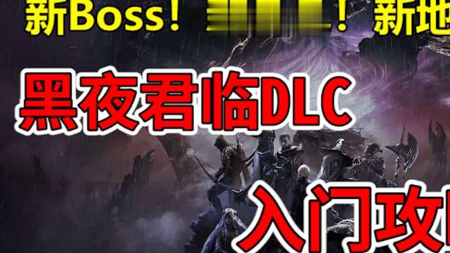 新BOSS！新角色！新地形！【黑夜君临DLC】入门攻略