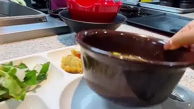 韩国大学食堂5500元午饭长啥样️  ​