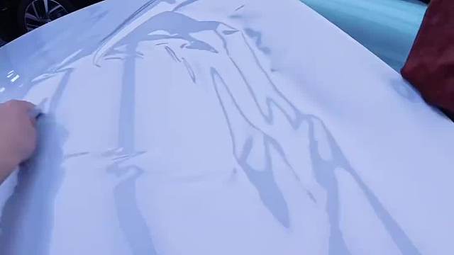 第一视角体验十代雅阁贴改色膜白色改白外白内pet七彩镭射白改色膜 老车变新车 这就是改色膜的魅力