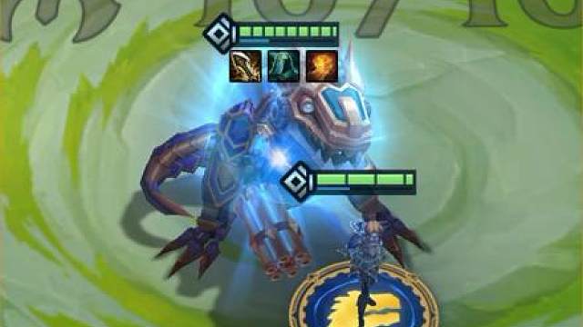 【无限激光霸王龙】千分王者上分阵容,吃下术师快速回蓝！