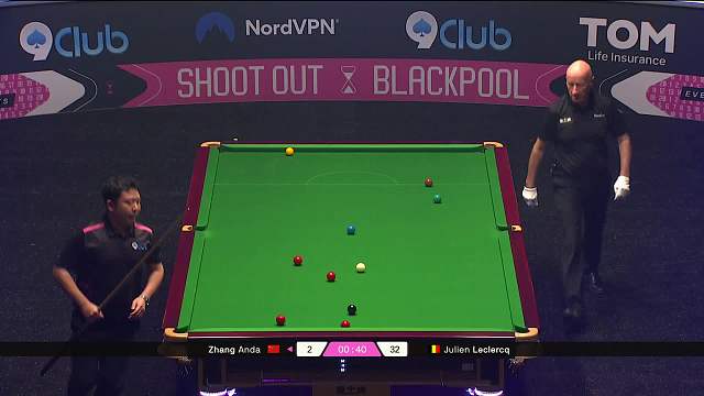 2025斯诺克单局限时赛  张安达一分钟小跑刺激抢分