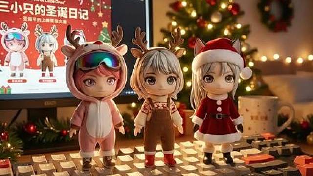 猫鼠姐妹和小佐娅：圣诞准备工作