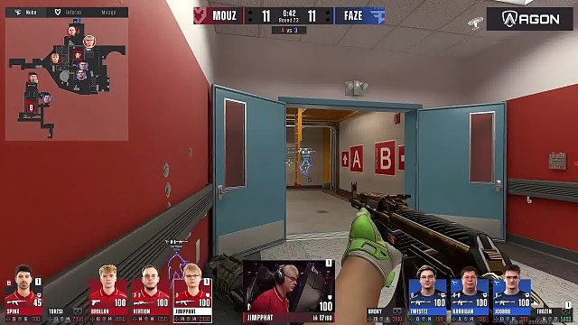 Jimpphat神级沙鹰走爆难救主！FaZe达十二分先拿赛点