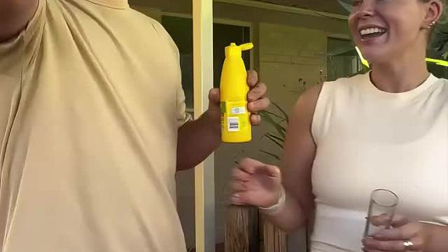 高能！！！！外国人太会玩了，速速来挑战！  ​