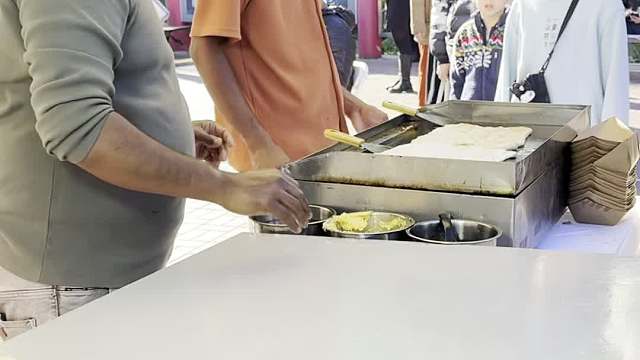 朝阳公园美食活动惊现印度街头小吃