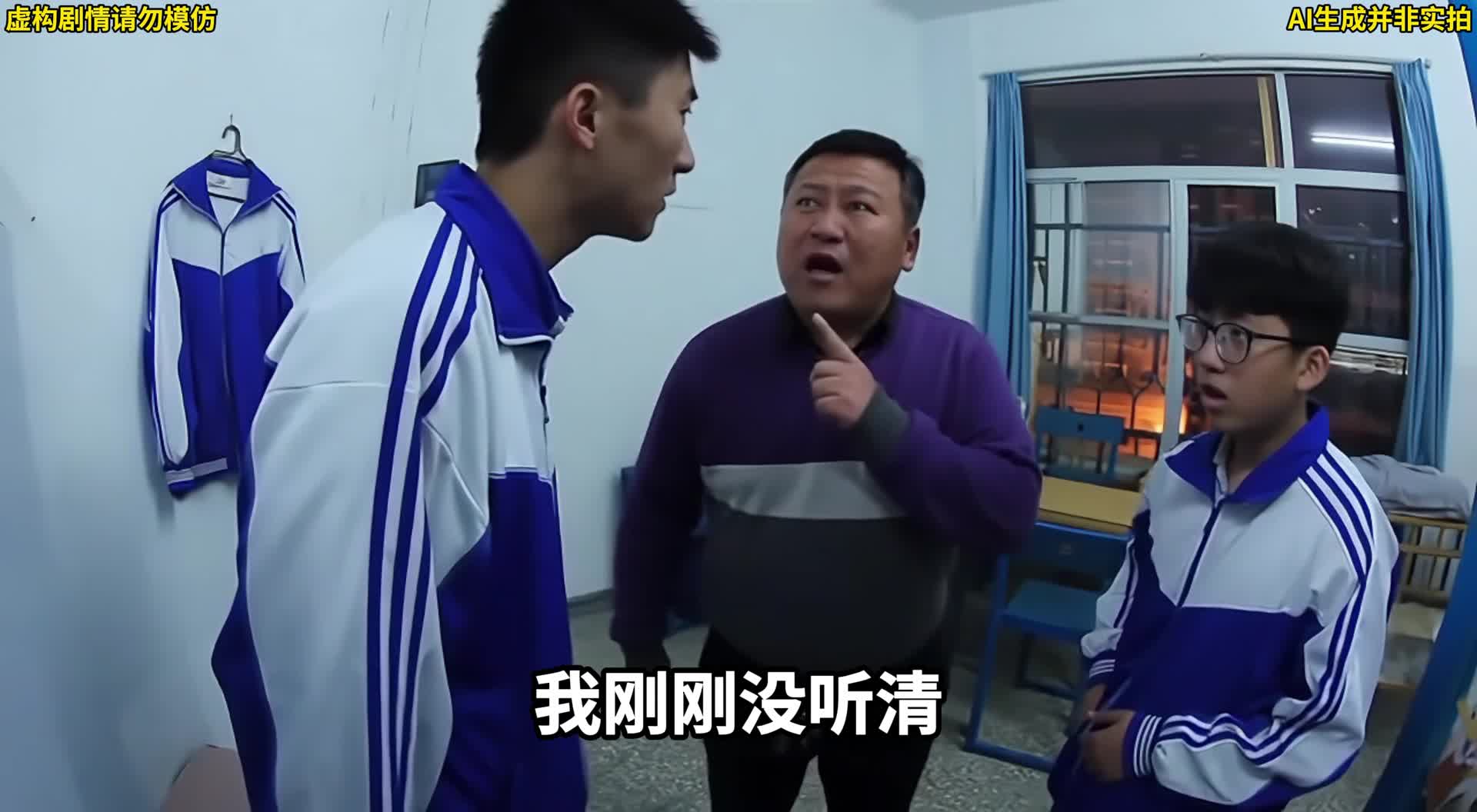 高中生用勺子挖墙！逃离学校那一天他哭了！