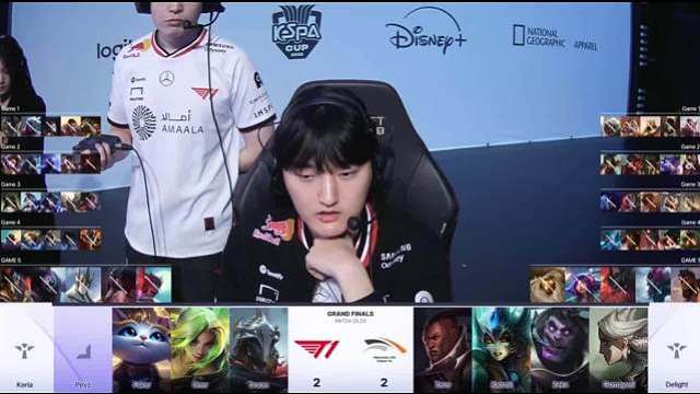 史诗级碾压！T1决胜局23:1血洗HLE，20分钟速通拿下队史首座K杯！Peyz泽丽伪五杀杀疯全场，"来了就有冠"名不虚传，Faker圆梦首个K杯冠军，黄金之路正式启航！ T1夺冠kespa杯 T1战胜HLE ​​​