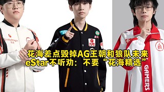 花海差點(diǎn)毀掉AG王朝和狼隊(duì)未來？eStar不聽勸：不要“花海精選”！  #2025王者榮耀挑戰(zhàn)者杯